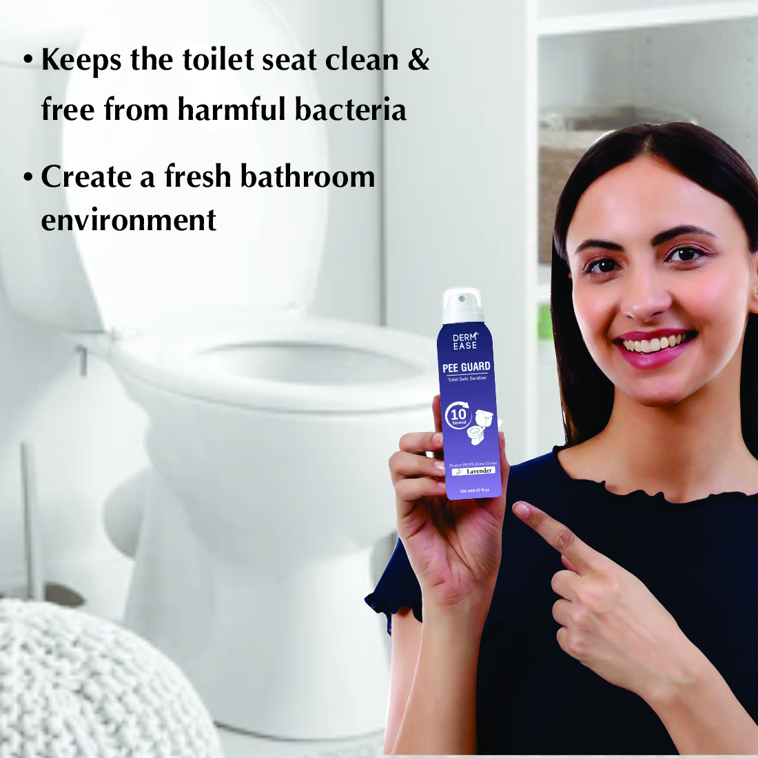 DERM EASE PEE GUARD SPRAY ( LAVENDER FRAGRANCE )